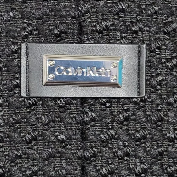 Calvin Klein nubby basketweave‎ shawl collar coat ladies size large new!!! - Picture 4 of 8